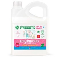 Кондиционер Synergetic для детского белья нежное прикосновение 2,75 литра
