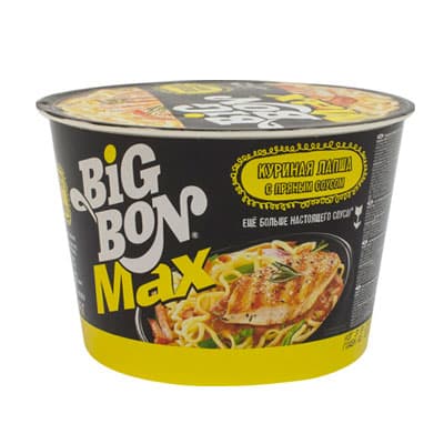 

Лапша Big Bon Max с курицей 95 гр