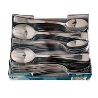 Ложки Metro Professional пластиковые металлизированные 50 шт. в уп.