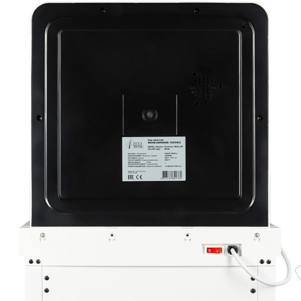 Кулер с чайным столиком Тиабар Ecotronic TB25-LNR белый (шкафчик 7 литров)