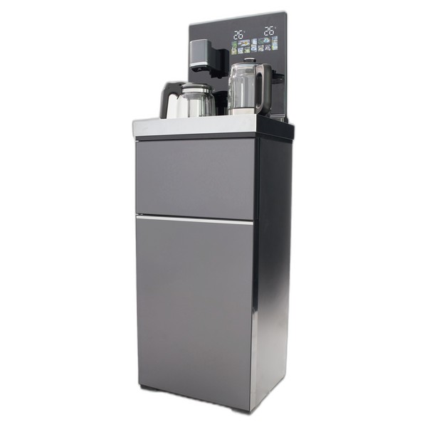 Кулер с чайным столиком Тиабар Aqvido BQ-20D серый