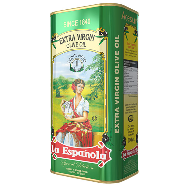 Масло оливковое La Espanola Extra Virgin Нерафинированное 1 литр
