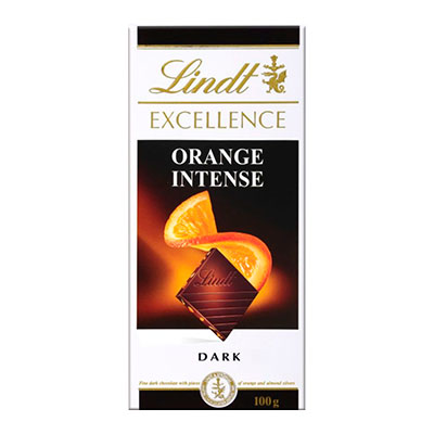 Шоколад Lindt Excellence апельсин 100 гр