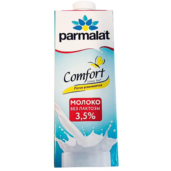 Молоко Parmalat Сomfort безлактозное 3,5% БЗМЖ 1 литр
