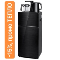 Кулер с чайным столиком Тиабар Ecotronic TB18-LE черный (шкафчик 6 литров)