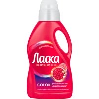 Средство для стирки Ласка Сияние цвета для цветных тканей 1 л