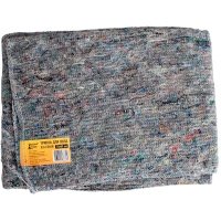 Тряпка для пола Домашний Сундук серая х/б 70 х 80 см