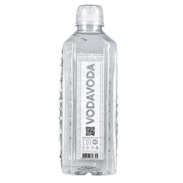 Вода VodaVoda Спорт 1 литр, без газа, пэт, 6 шт. в уп.