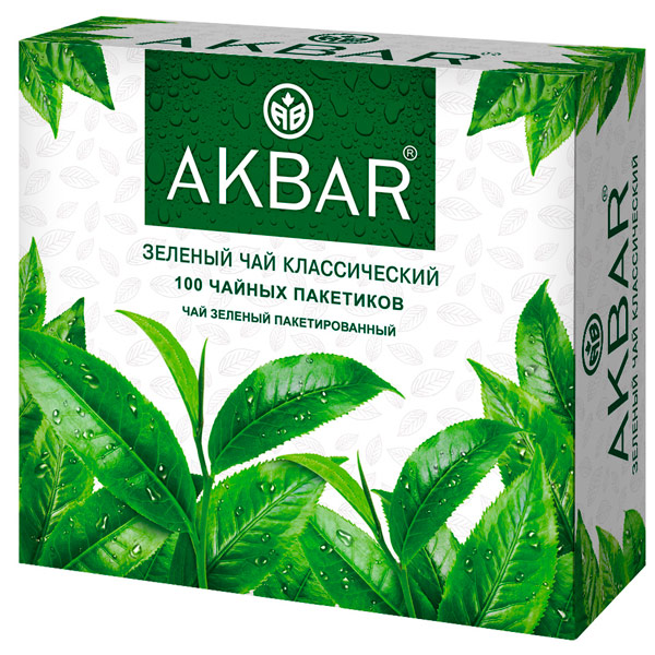 Akbar / Акбар зеленый (100пак)
