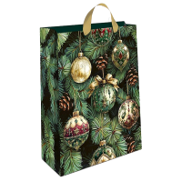 Подарочный пакет Арт и Дизайн Новый Год в ассортименте 11x14 см