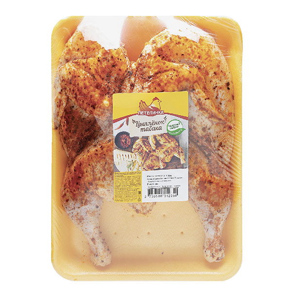 Цыпленок табака Петелинка охлажденный 0,7-1,6 кг