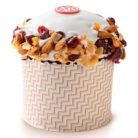 Кулич Пасхальный Балтийский хлеб орехи, цукаты и клюква 350 гр