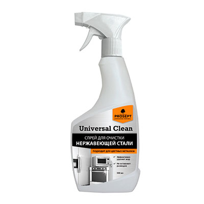 Очиститель Prosept Universal Clean для нержавеющей стали и цветных металлов 500 мл - фото 1