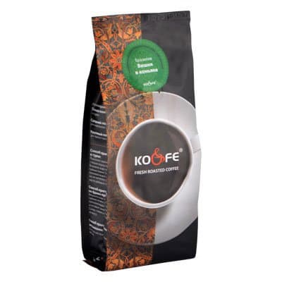 Кофе Ko&Fe Бразилия Вишня в коньяке зерно 200 гр