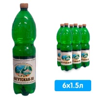 Вода Нагутская №56 1.5 литра, газ, пэт, 6 шт. в уп.