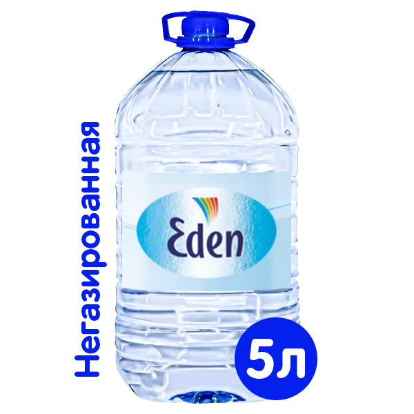 Вода Eden 5 литров, 4 шт. в уп