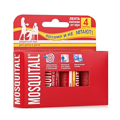 

Лента от мух Mosquitall 4 шт