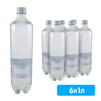 Вода Fiuggi Naturale 1 литр, без газа, пэт, 6 шт. в уп.