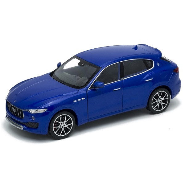 

Модель машины Maserati Levante синяя масштаб 1:24