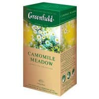 Чай Greenfield / Гринфилд ромашка, шиповник, мелисса Camomile Meadow (25пак)