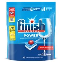 Средство для посудомоечных машин Finish Рowerball All In Оne Лимон 70 таб