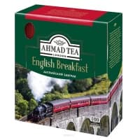 Чай Ahmad / Ахмад  Английский завтрак в фольгированных конвертах 100 пак