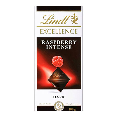 Шоколад Lindt Excellence малина 100 гр