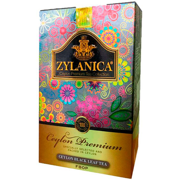 Чай черный Zylanica FBOP листовой 100 гр