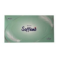 Салфетки косметические Soffi Pro 2х-слойные 100 шт. в уп.