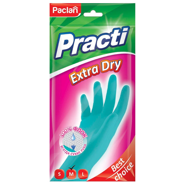 Перчатки Paclan Practi Extra Dry размер М