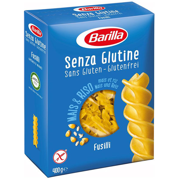 Паста Barilla Senza Glutine Fusilli без глютена 400 гр