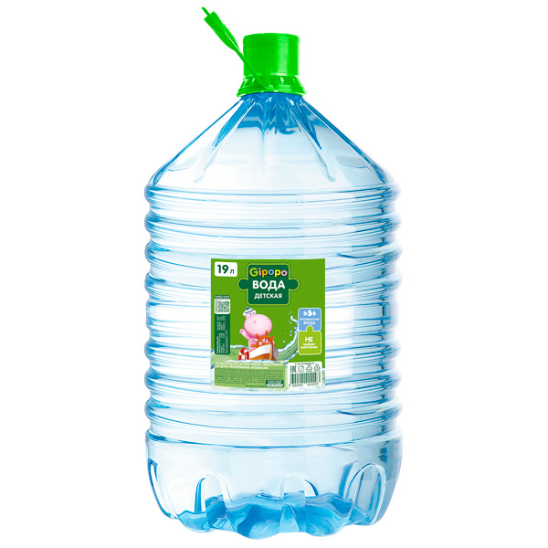 Вода Черноголовская Гипопо 3+ 19 литров в одноразовой таре