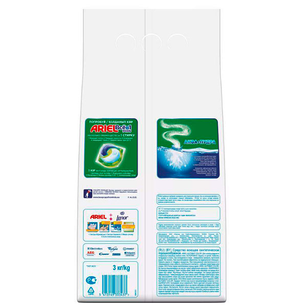 Стиральный порошок Ariel Автомат Колор 3 кг