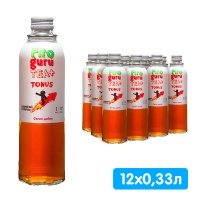 Напиток Fitoguru Чай плюс Тонус Саган дайля 0.33 литра, стекло, 12 шт. в уп.