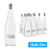 Вода Fiuggi Naturale 0.33 литра, без газа, пэт, 12 шт. в уп.