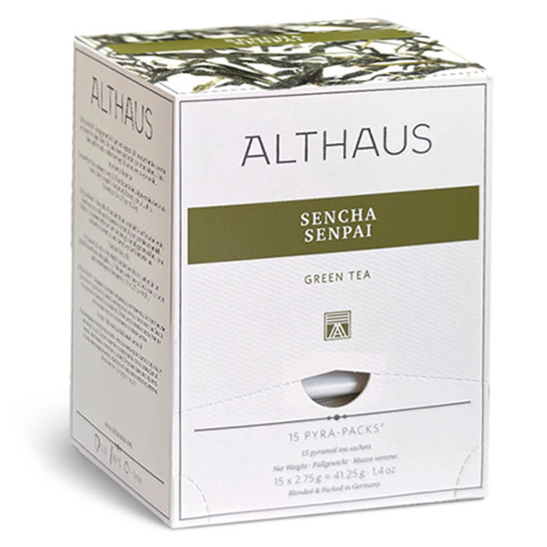 Чай зеленый Althaus Sencha Senpai 20 пир.