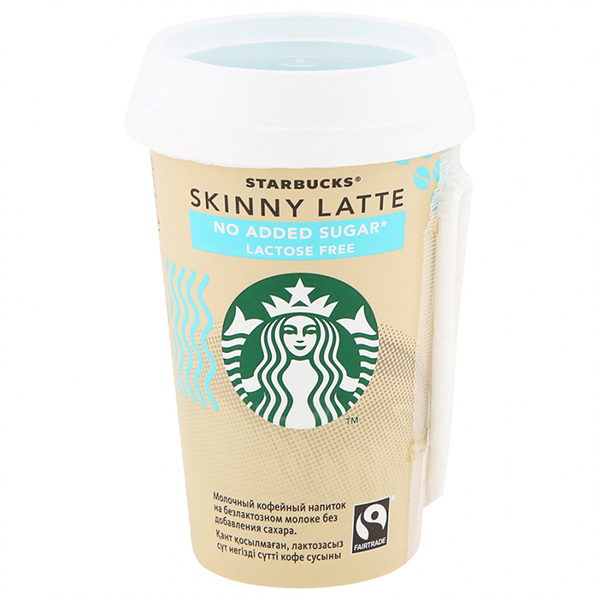 Кофейный напиток Starbucks Starbucks Skinny Latte БЗМЖ 220 гр - фото 1