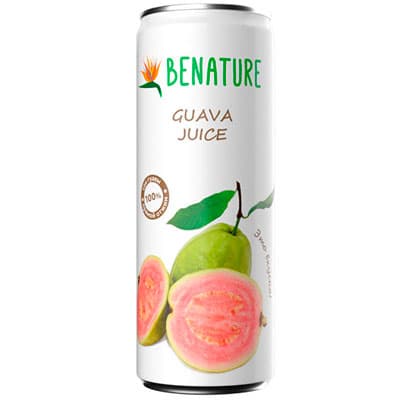 Сок Benature гуава розовая 0,25 литра, ж/б, 24 шт. в уп - купить по  выгодной цене с доставкой по Москве в интернет-магазине Водовоз.RU