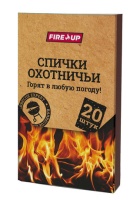Спички Firewood охотничьи 85 мм 20 шт