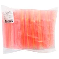 Трубочки для коктейлей Rioba 21 см с изгибом цветные 1000 шт. в уп.