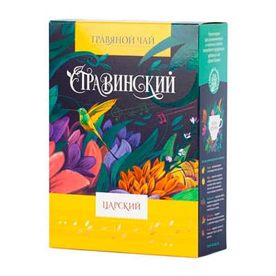 Чай травяной Травы Горного Крыма Стравинский Царский Премиум 100 гр
