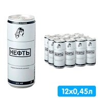 Энергетический напиток Нефть (Neft) Для неё 0.45 литра, ж/б, 12 шт. в уп.
