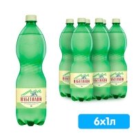 Вода Nabeghlavi / Набеглави 1 литр, газ, пэт, 6 шт. в уп.