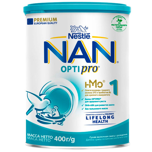 Nestle Nan 1 первая защита с рождения (400гр)