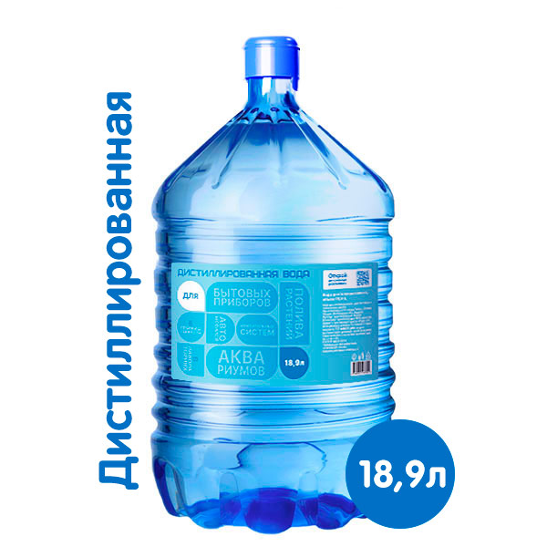 Дистилированная вода Аква Лига 18,9 литров