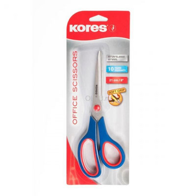 

Ножницы Kores softgrip 21см.