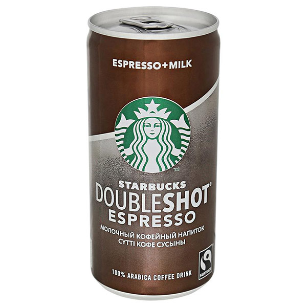 Кофейный напиток Starbucks Doubleshot Espresso 2,6% БЗМЖ 200 мл