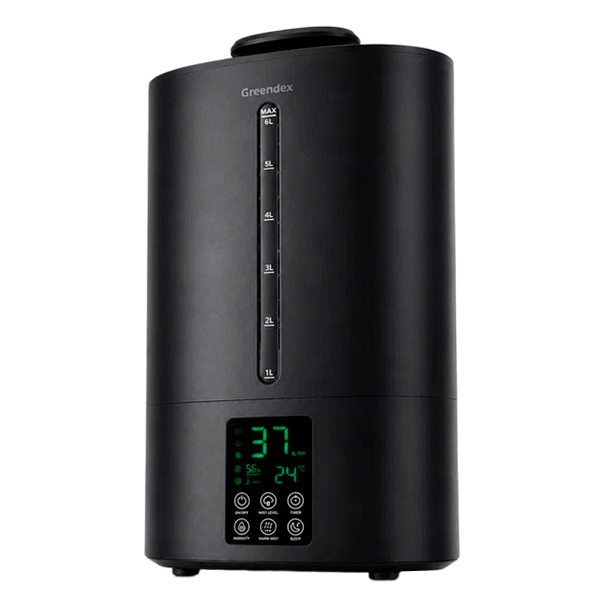 Увлажнитель Greendex Jet Black 6 литров чёрный