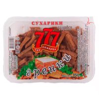 Гренки 777 со вкусом холодца и хрена 150 гр
