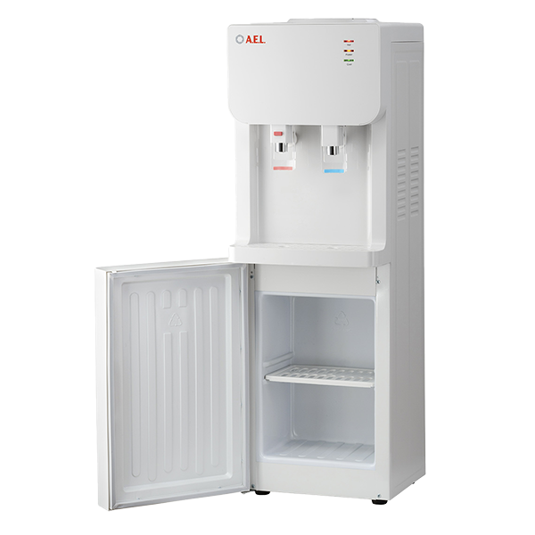 Кулер AEL LC-AEL-18c белый (шкафчик 11 литров) с компрессорным охлаждением